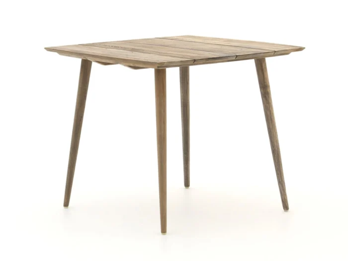 ROUGH Furniture ROUGH-K dining tuintafel 90x90x75cm - Bruin