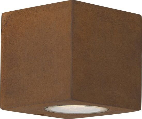 Ks verlichting Levi cortenstaal downlighter – bruin