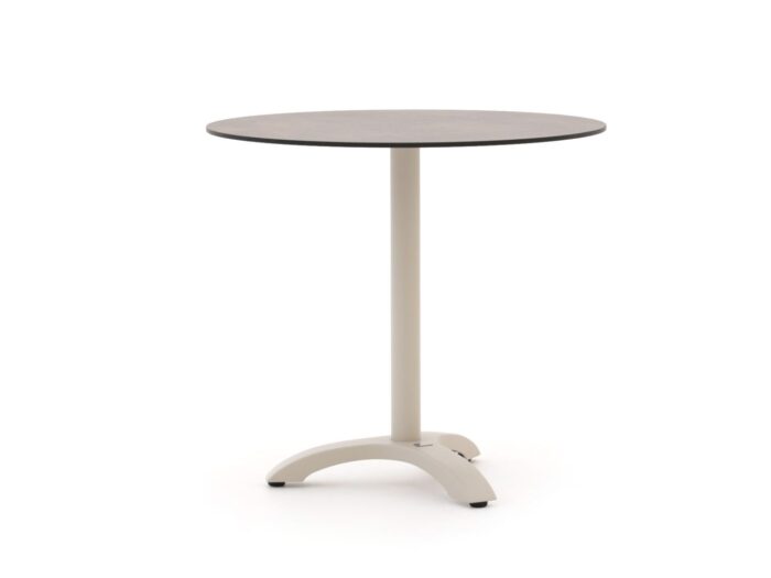 Bellagio tuinmeubelen Bellagio Lisio tuintafel ø80cm (h:73cm) Laagste prijsgarantie! – Taupe