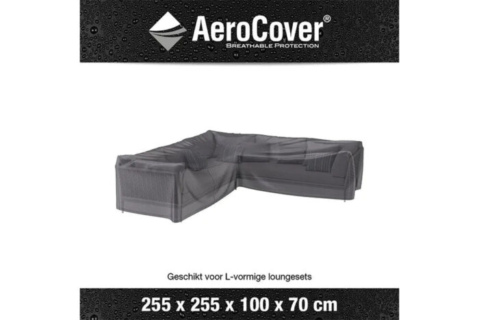 Platinum AeroCover | Loungesethoes 255 x 255 x 100 x 70(h) cm | L-vorm