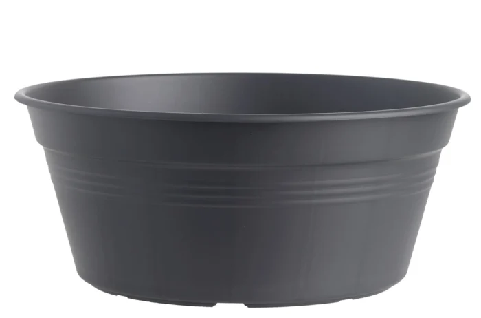 Elho Bloempot Green basics schaal 33 cm living black - zwart