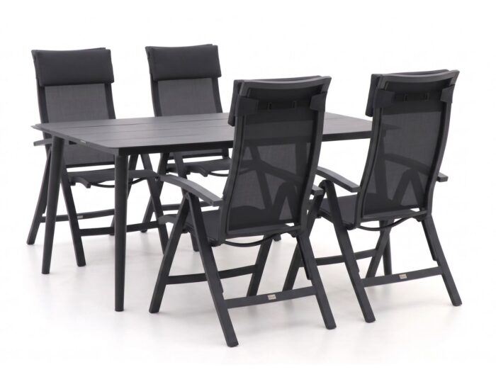 Bellagio tuinmeubelen Lugo/Sora 160cm dining tuinset 5-delig
