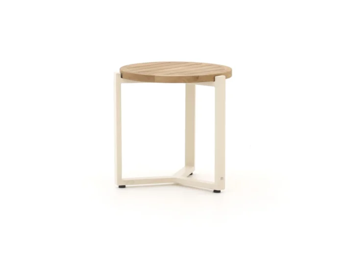 Apple Bee Monaco lounge tuintafel ø 45cm (h: 48) - Bruin