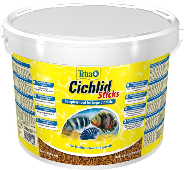 Tetra Cichlid sticks 10 liter emmer Vis Gebr. de Boon – Zie Foto