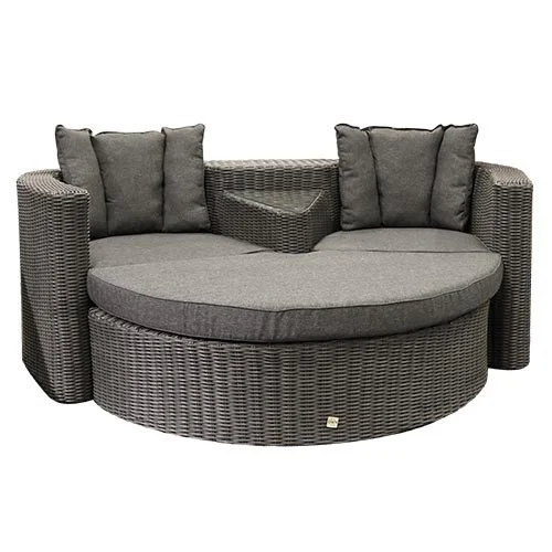 Own Avero Loveseat zwart tuinmeubel - grijs