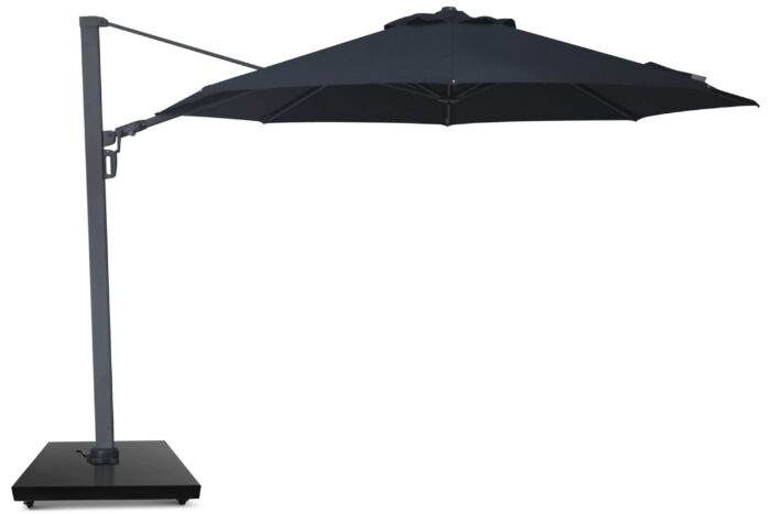 Camello Luna zweefparasol 3.5m S2 Excellent (excl. voet) – Grijs-antraciet