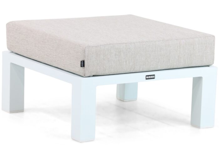 Lifestyle Garden Furniture Luca lounge voetenbank – Wit