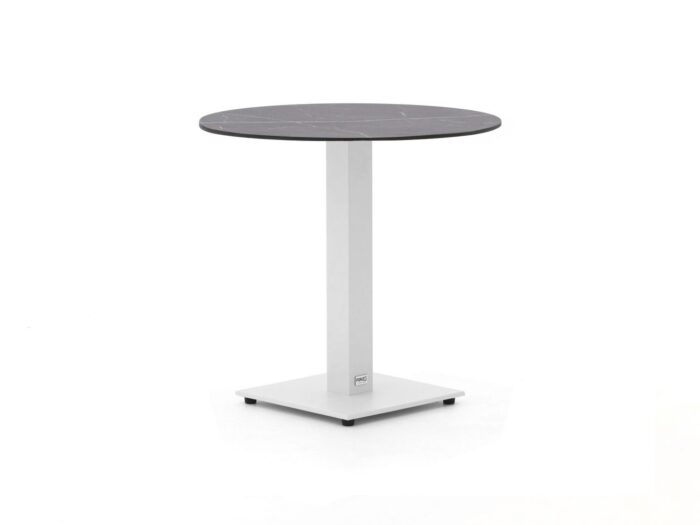 Forza Furniture Forza Orta tuintafel ø80cm (h:73cm) Laagste prijsgarantie! – Wit