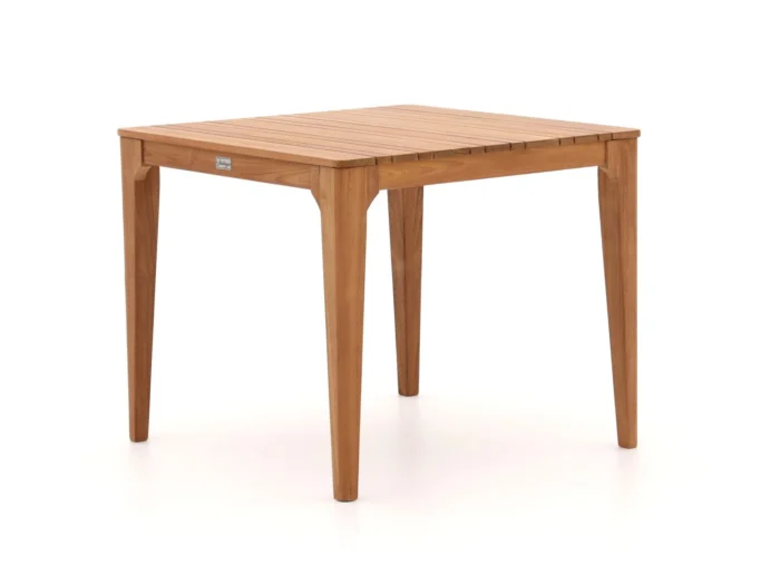 Bellagio tuinmeubelen Bruca dining tuintafel 90x90x76cm - Bruin