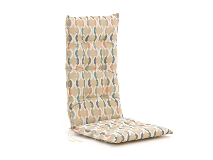 Madison tuinkussen hoge rug 123x50cm Laagste prijsgarantie! – Wit