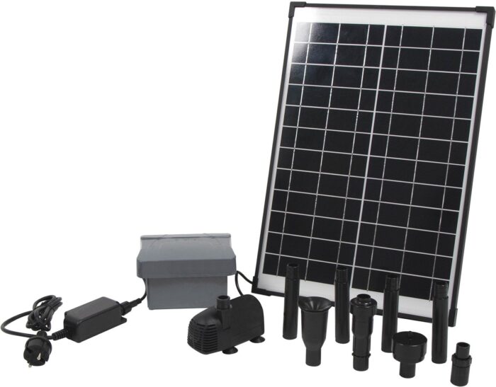 Ubbink SolarMax 1000 incl. solarpaneel, fonteinpomp en accu