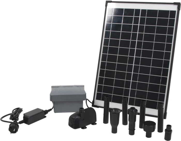 Ubbink SolarMax 1000 incl. solarpaneel, fonteinpomp en accu