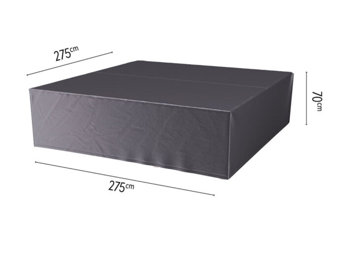 Aerocover Loungesethoes 275 x 275 x 70 cm – grijs