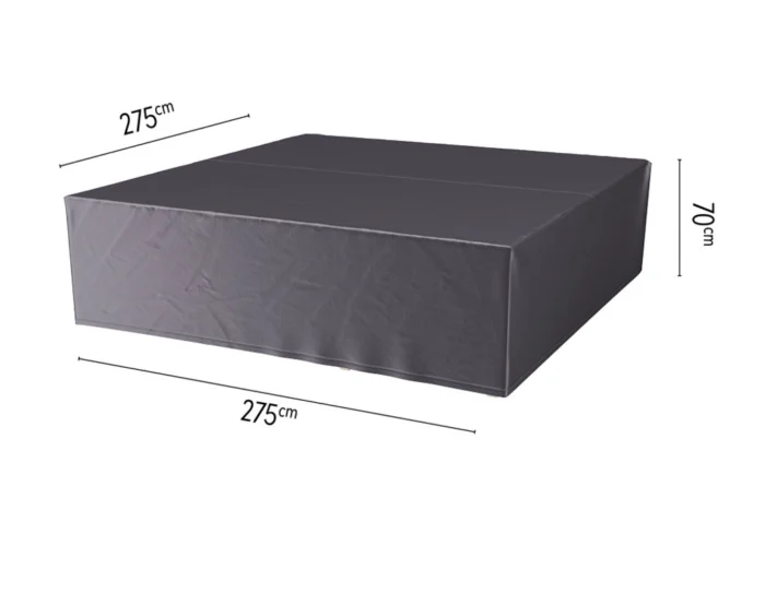 Aerocover Loungesethoes 275 x 275 x 70 cm - grijs
