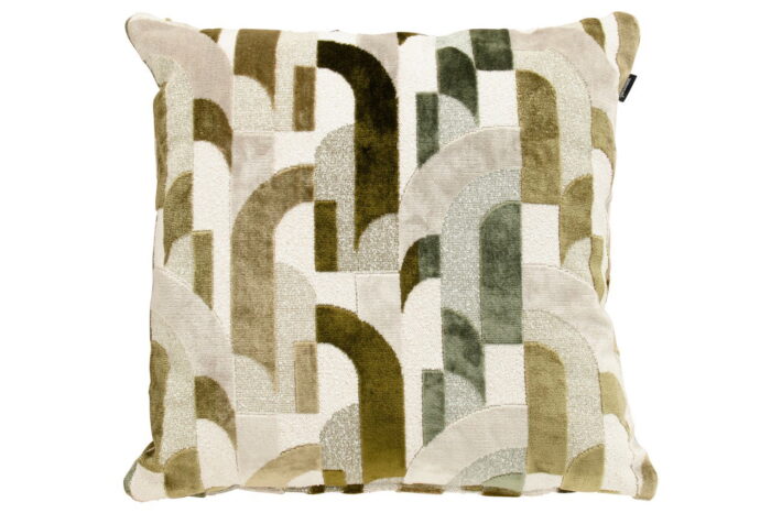 Hartman Raya Olive Sierkussen 50x50x16 cm – groen