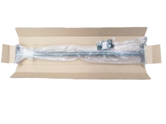 Hermic Duikelstangen 900 mm groen gepoedercoat plus bevestigingsset