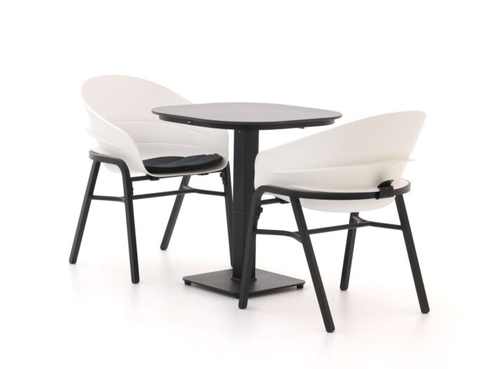 Hartman tuinmeubelen Hartman Tubb dining tuinset 70cm 3-delig verstelbaar Laagste prijsgarantie! – Grijs