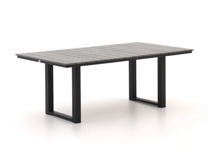 Bellagio tuinmeubelen Fidenza lounge/dining tuintafel 160x90x62cm - Grijs