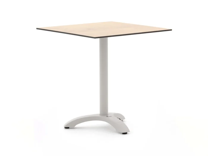Bellagio tuinmeubelen Lisio tuintafel 70x70x73cm - Wit