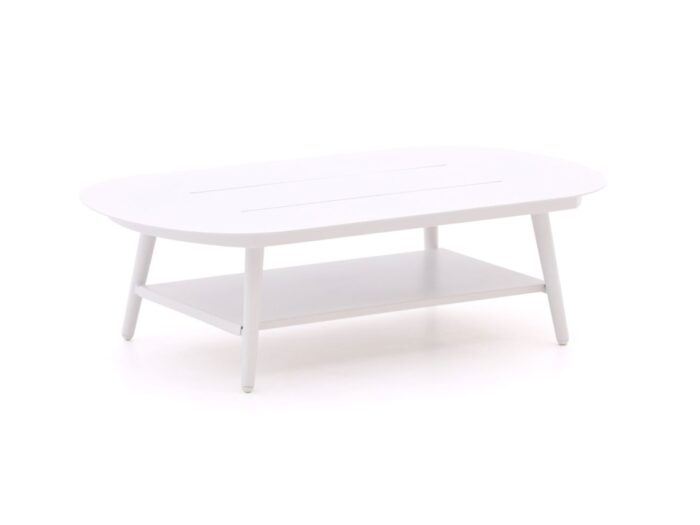 Bellagio tuinmeubelen Bellagio Valli lounge tuintafel 110x60x31cm Laagste prijsgarantie! – Wit