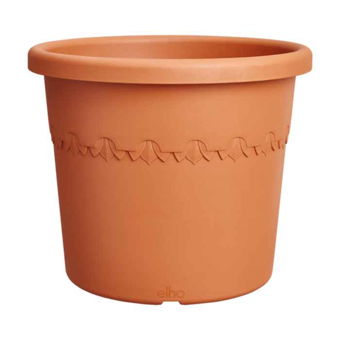 Elho Algarve cilindro 30 terra bloempot – rood