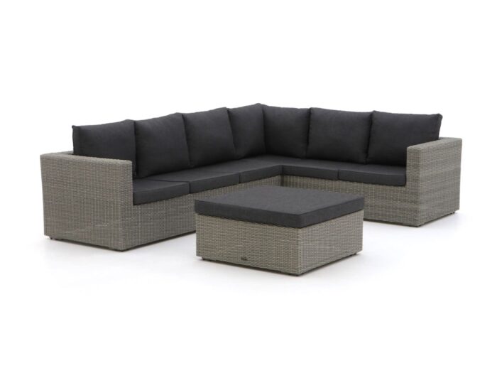Intenso Furniture Intenso Carpino hoek loungeset 3-delig rechts Laagste prijsgarantie! – Grijs