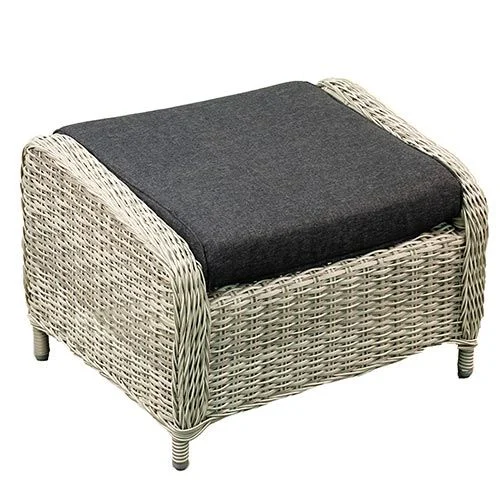 Own Gardolo voetenbank off white - wit