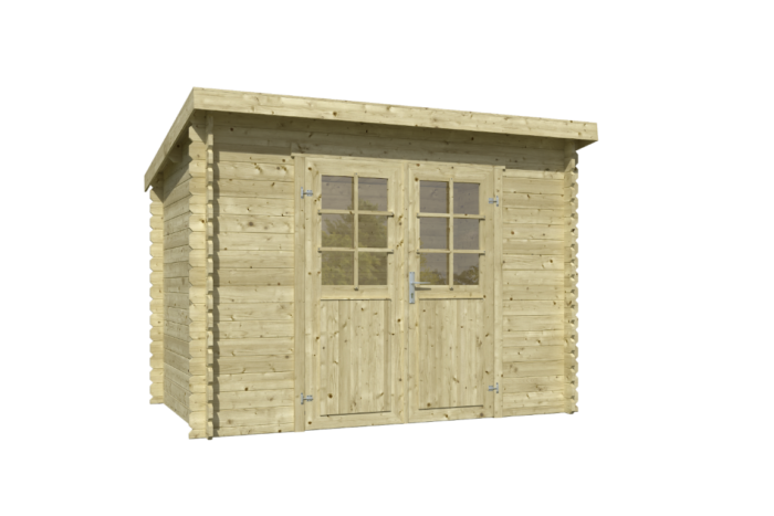 Outdoor life Blokhut Nadia 275×175 Olijfgroen Geimpregneerd – hout