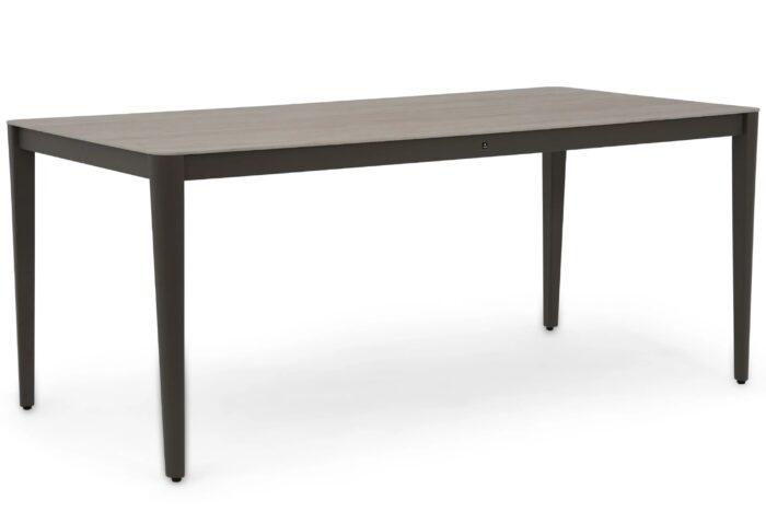 Coco Livo dining tuintafel 180×90 cm – Taupe-naturel-bruin
