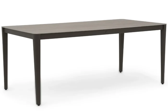 Coco Livo dining tuintafel 180x90 cm - Taupe-naturel-bruin