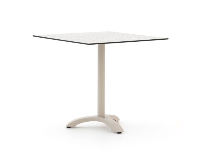 Bellagio tuinmeubelen Bellagio Lisio tuintafel 80x80x73cm Laagste prijsgarantie! – Taupe
