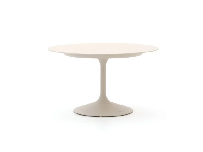 SUNS Nova low dining tuintafel ø 120cm (h: 68cm) - Taupe