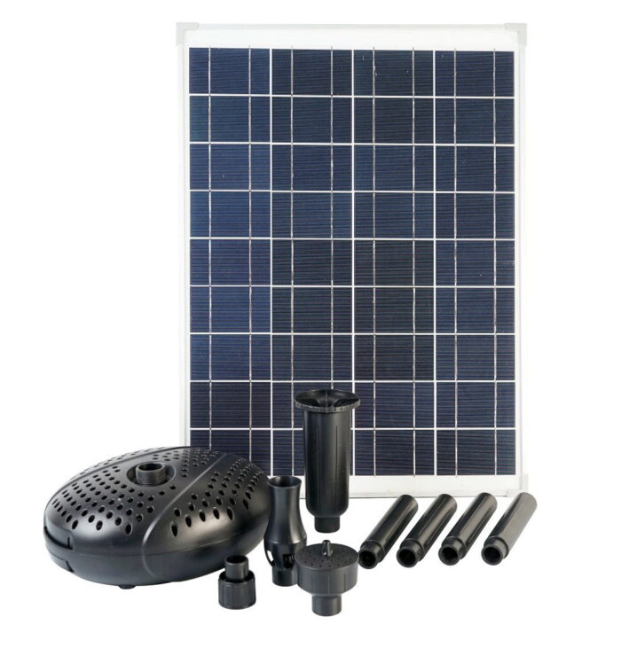 Ubbink SolarMax 2500 incl. solarpaneel en fonteinpomp – zwart