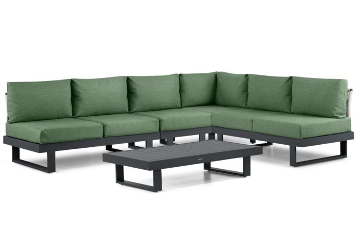 Lifestyle Garden Furniture Lorenzo hoek loungeset 5-delig – Grijs-antraciet
