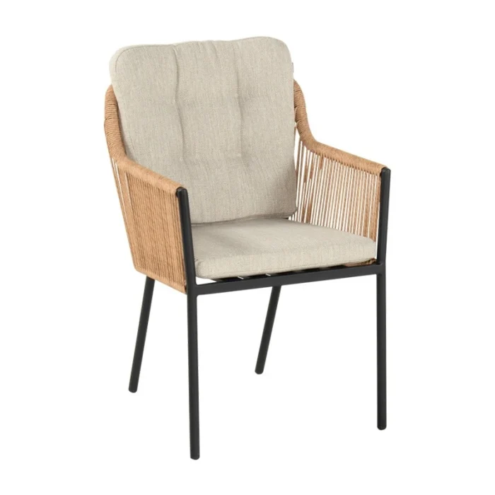 Hartman Dining Tuinstoel Cairo Rope - bruin
