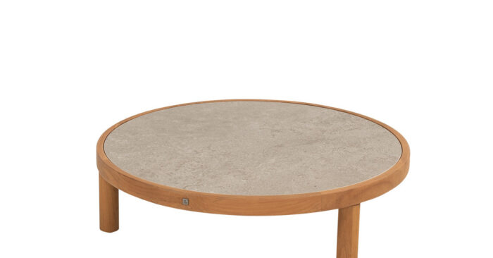 4 Seasons Outdoor | Finn Koffietafel Ø85 cm | Sabbia Panna