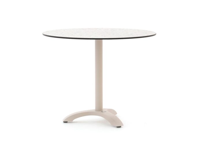 Bellagio tuinmeubelen Bellagio Lisio tuintafel ø80cm (h:73cm) Laagste prijsgarantie! – Taupe