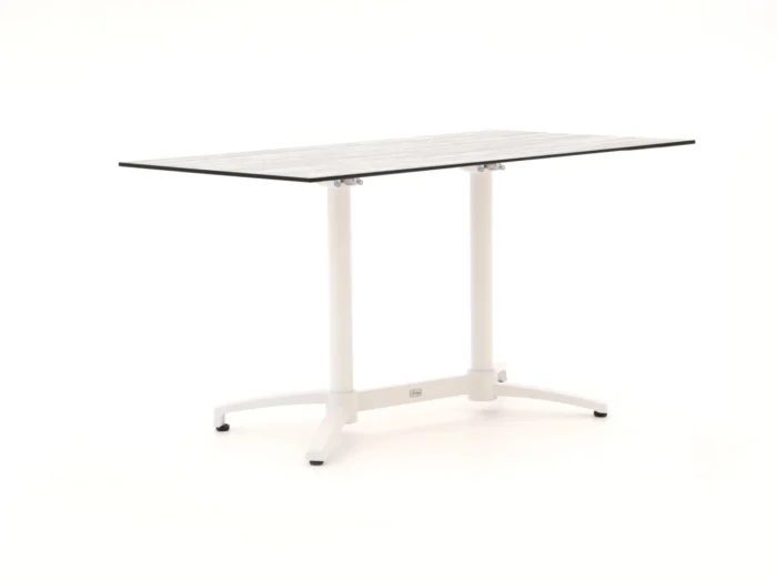 Bellagio tuinmeubelen Canzo klaptafel 120x70x73cm - Wit