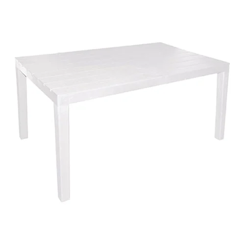 Buitengewoon de boet Tuintafel Sumatra Wit 78x138 cm
