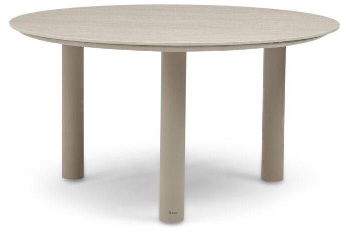 Coco Trino dining tuintafel 140 cm – Zand/Beige