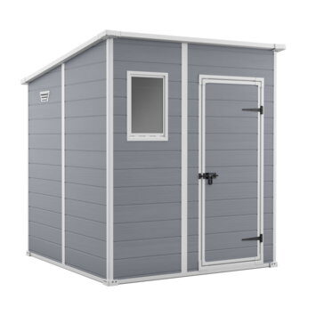 Keter Manor Pent 66 tuinhuis – grijs