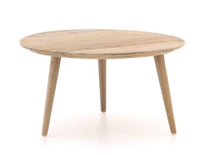ROUGH Furniture ROUGH-K lounge tuintafel ø 85cm Laagste prijsgarantie! – Bruin