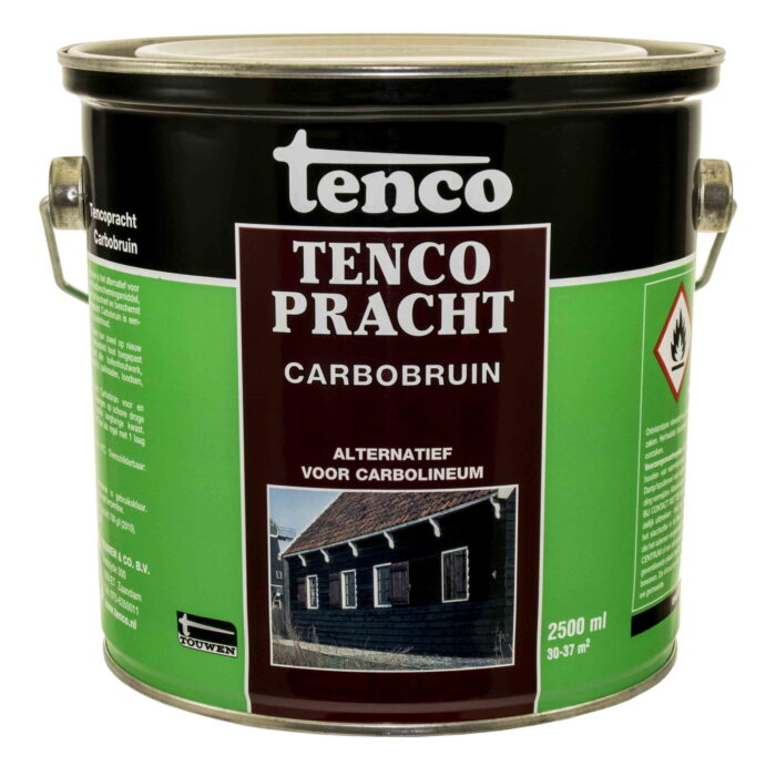 Tenco Carbobruin 2,5l tencopracht verf/beits – bruin