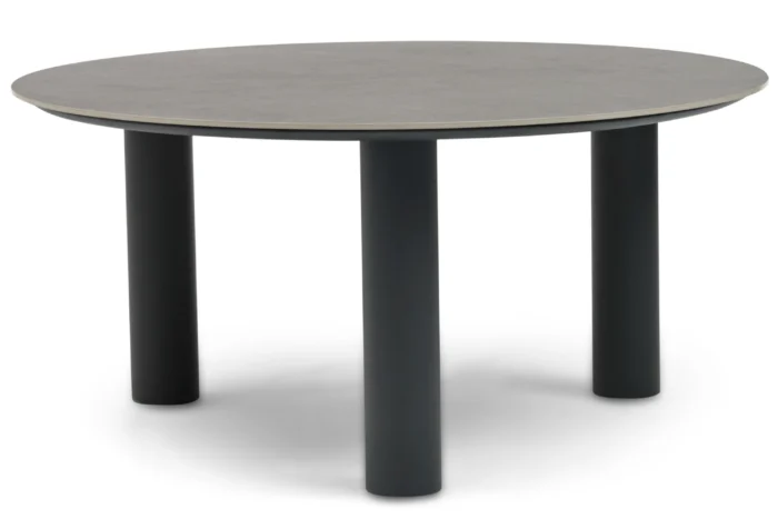 Coco Trino dining tuintafel 158 cm - Grijs-antraciet
