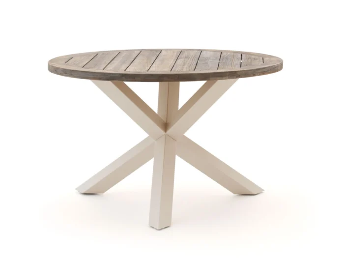ROUGH Furniture ROUGH-Y dining tuintafel ø 120cm (h:75cm) - Bruin