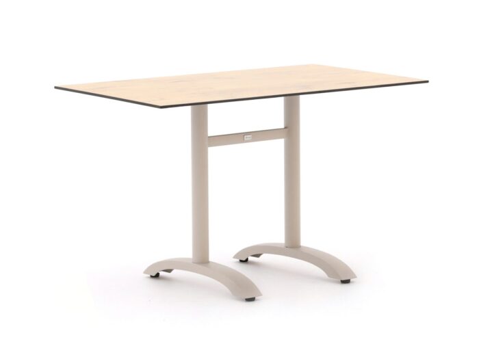 Bellagio tuinmeubelen Bellagio Lisio tuintafel 140x80x73cm Laagste prijsgarantie! – Taupe