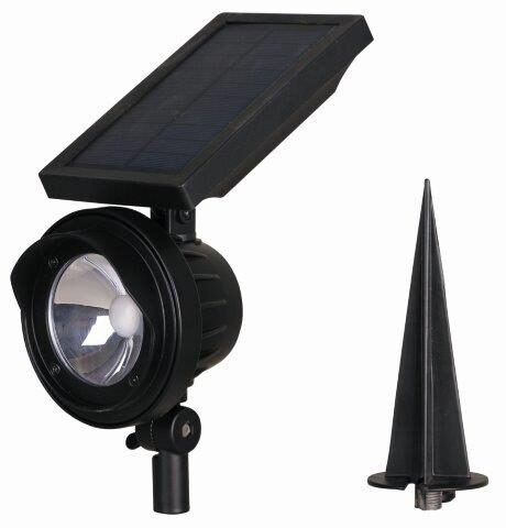 Luxform lighting Solar texas spot tuinlamp – zwart