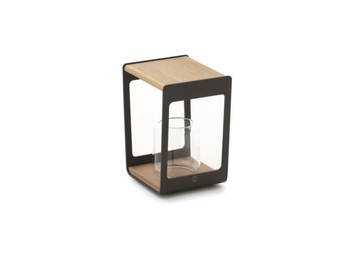 SUNS Zara S lantaarn 20x17x27cm Laagste prijsgarantie! – Taupe