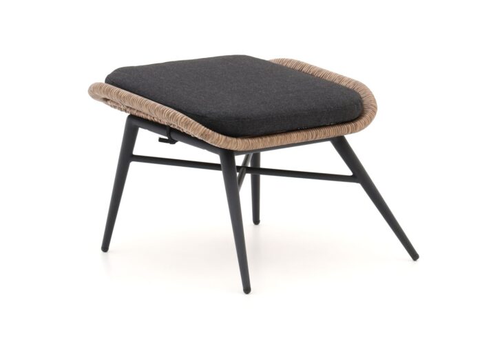 Intenso Furniture Intenso Rovello lounge voetenbank Laagste prijsgarantie! – Grijs