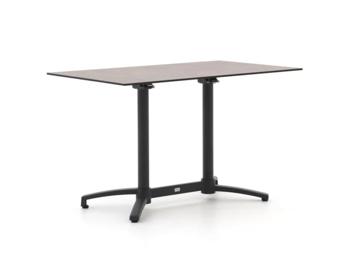 Bellagio tuinmeubelen Canzo klaptafel 120x70x73cm - Grijs